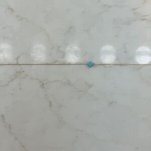 Delicate Gold Bracelet with Turquoise Charm